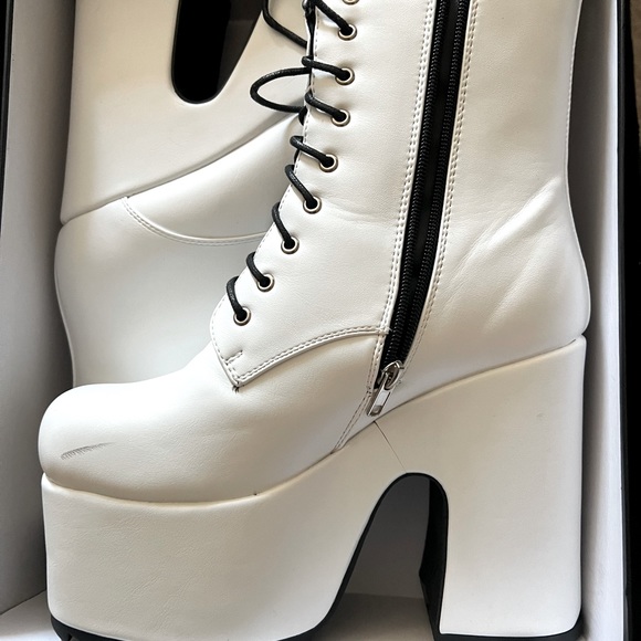 Dolls Kill Shoes - Platform rave boots